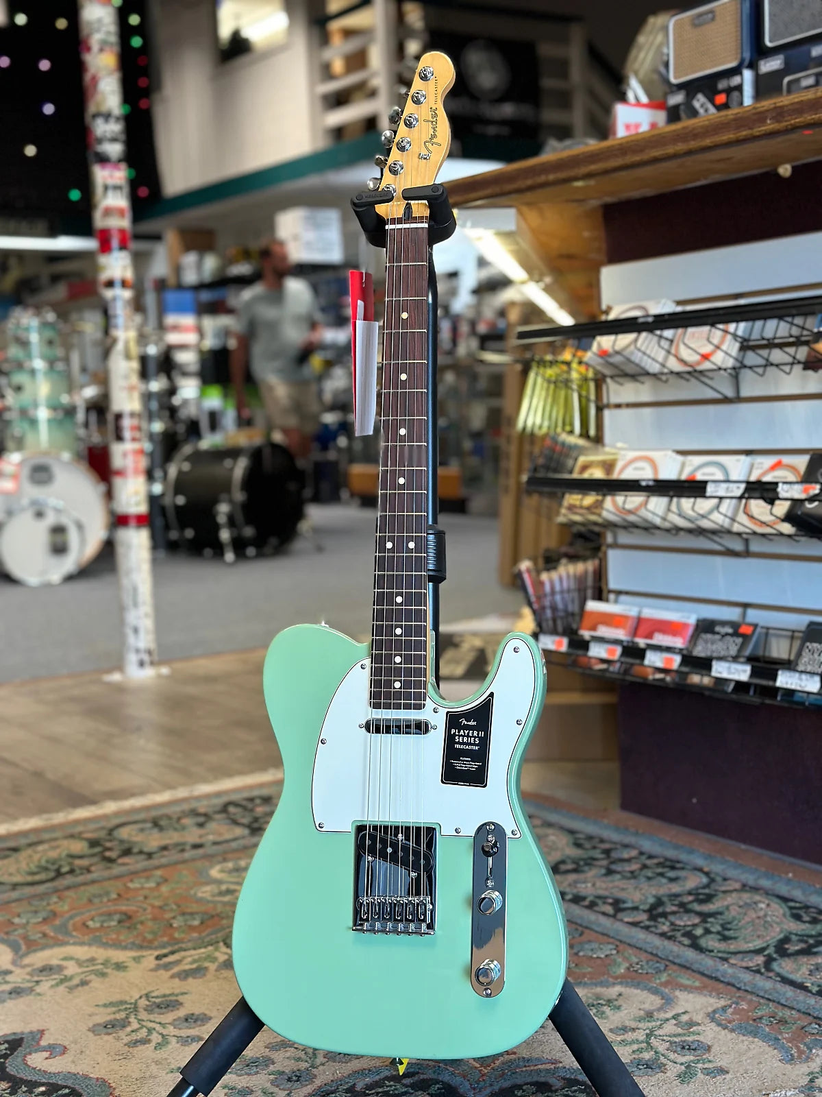 Player II Telecaster Electric Guitar, Birch Green W/ Rosewood Fretboard #211