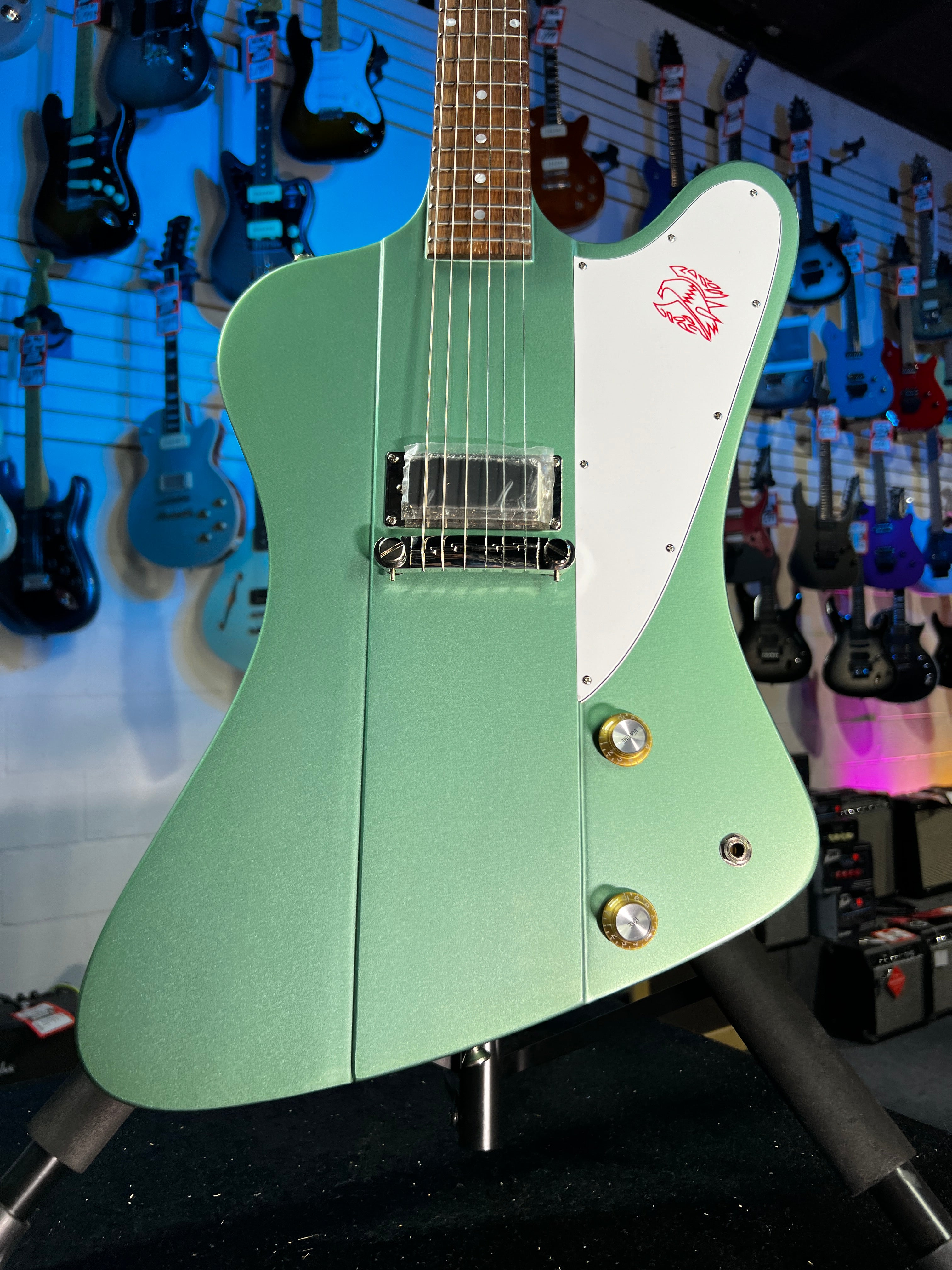 Epiphone 1963 Firebird I Electric Guitar - Inverness Green GET PLEK'D! 524