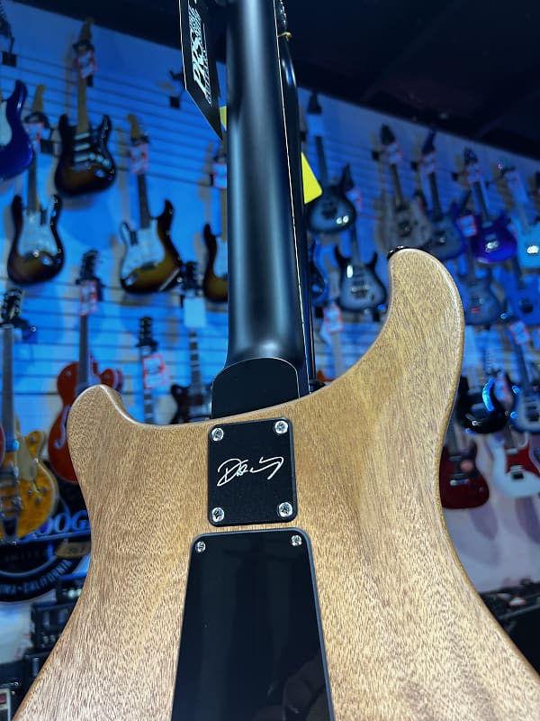 PRS DW CE 24 "Floyd" Electric Guitar - Custom Black Top w Natural Back Authorized Dealer Free Shipping! 104 GET PLEK’D!