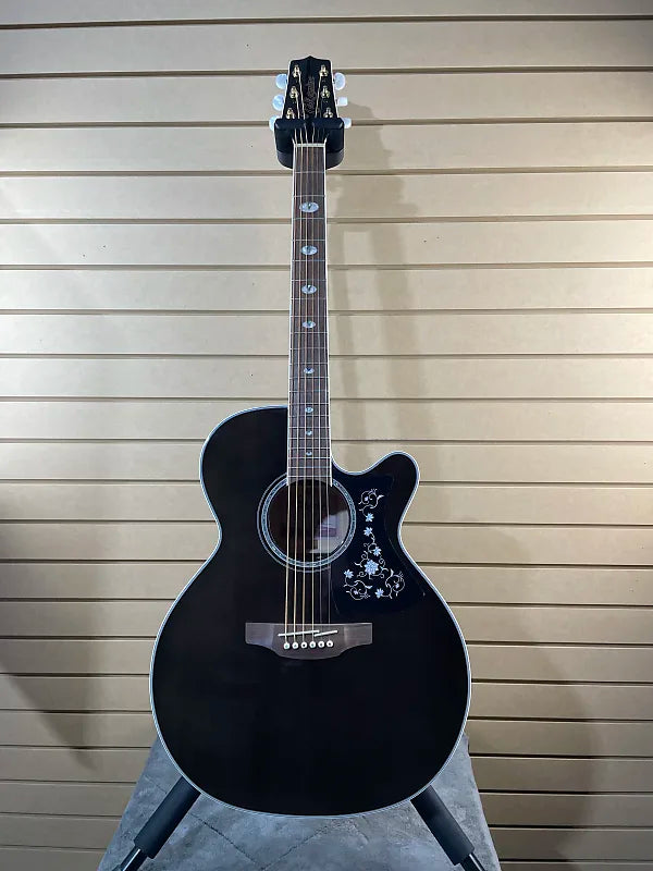 GN75CE Acoustic-Electric Guitar - Transparent Black #861