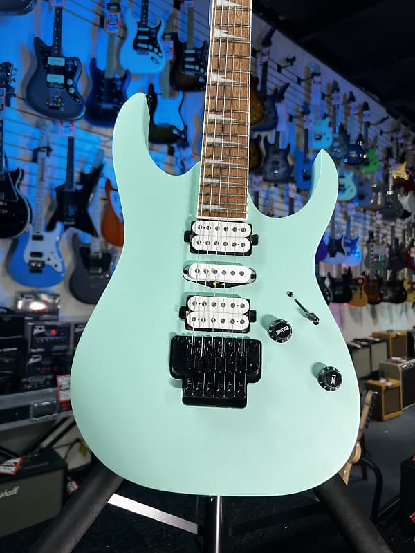 Ibanez RG470DX Electric Guitar - Sea Foam Green Matte GET PLEK'D! 057