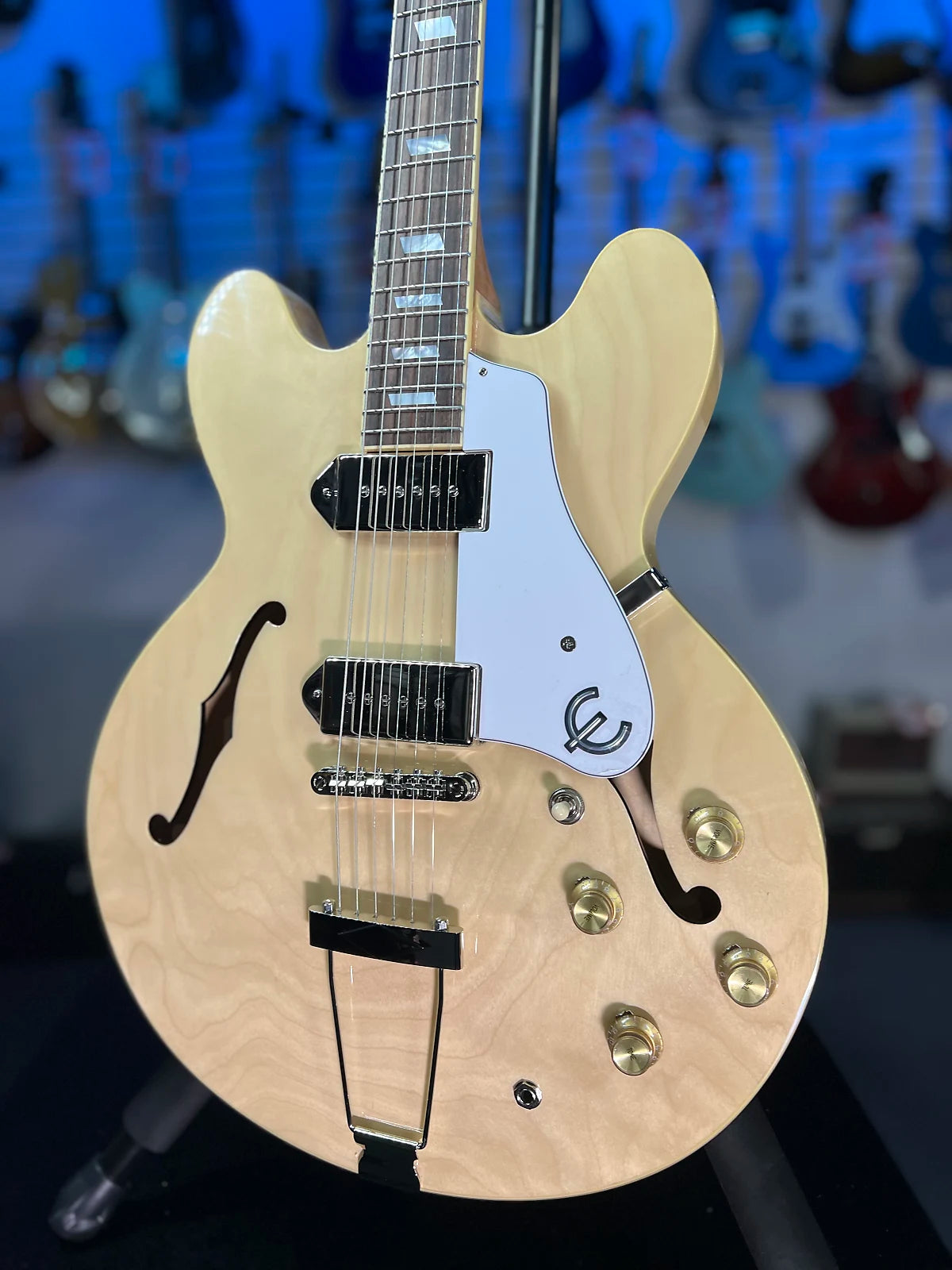 Epiphone Casino 2024/2025 - Natural, Free Ship, Get Plekd 120