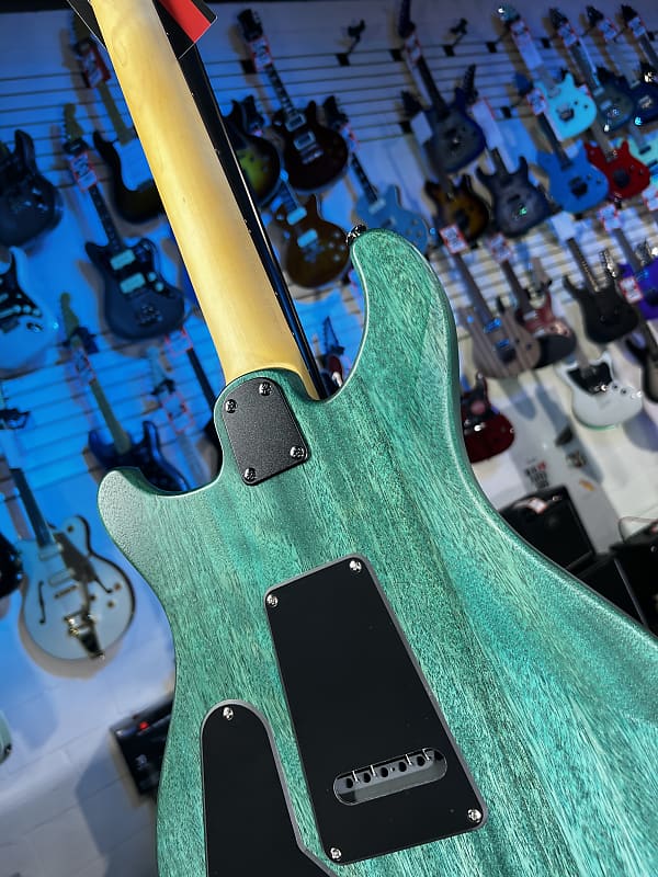 PRS SE CE 24 Standard Satin Electric Guitar- Turquoise Satin Auth Deal Free Ship! 543