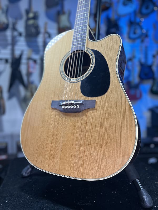 Takamine EF360SC-TT Dreadnought Acoustic-Electric Guitar - Natural Auth Deal! 914 GET PLEK’D!