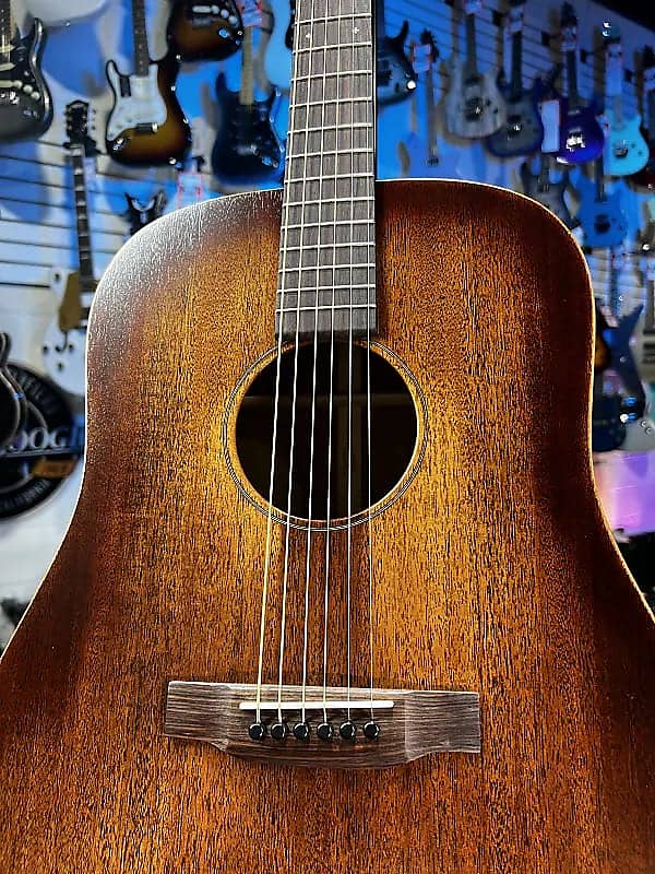 Martin D-15M StreetMaster Acoustic Guitar - Mahogany Burst Free Shipping! GET PLEK'D! 560