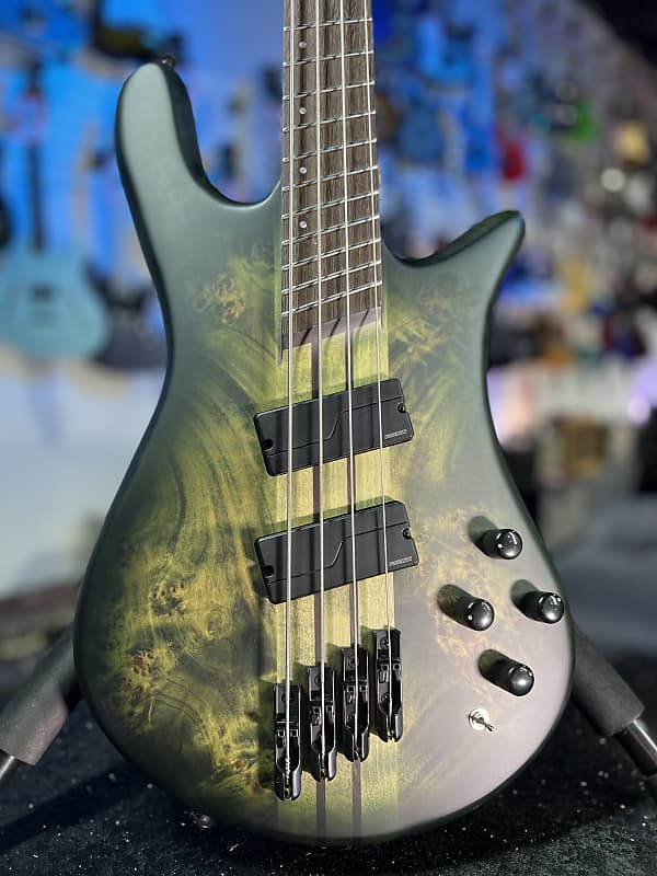 Spector NS Dimension 4 Bass Guitar - Haunted Moss Matte Auth Deal Free Shipping! 605 GET PLEK’D!