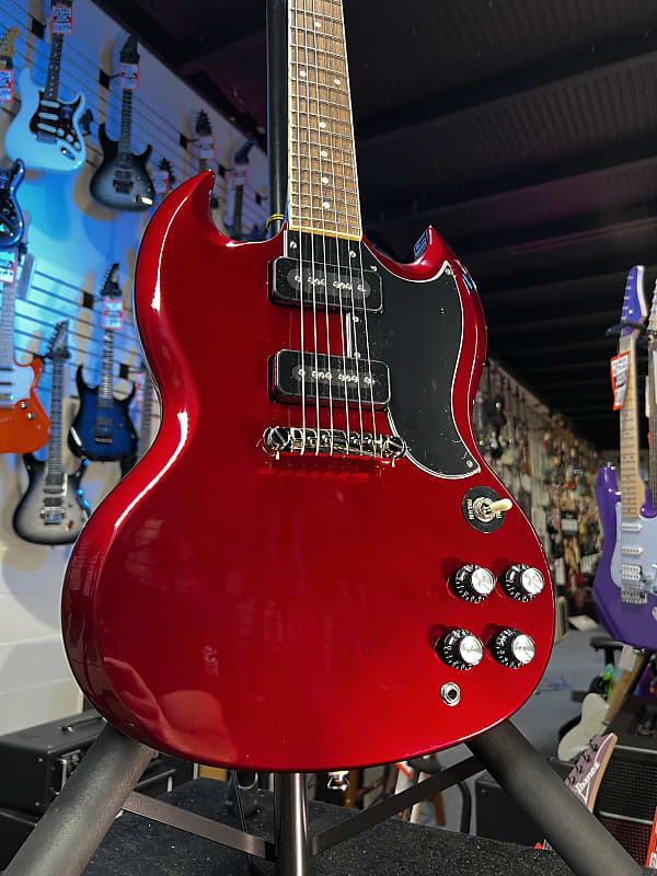 Epiphone SG Special P-90 Electric Guitar - Sparkling Burgundy Auth Dealer GET PLEK’D! 766