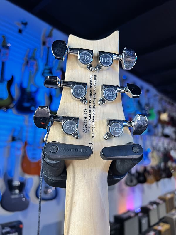 PRS SE NF 3 Electric Guitar - Metallic Orange with Maple Fingerboard, Signature Dealer, Get Plekd! 557