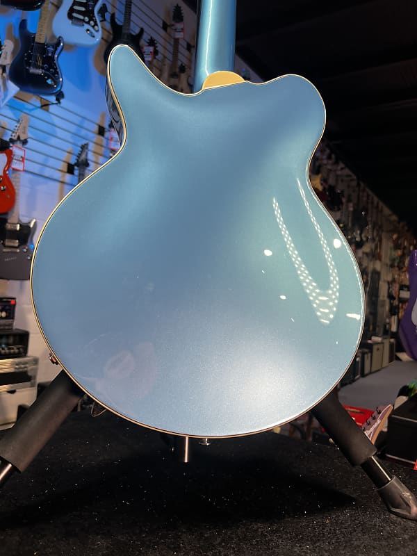 Eastman Guitars Romeo LA Semi hollowbody Electric Guitar - Celestine Blue Auth Deal Free Ship! 632 GET PLEK’D!