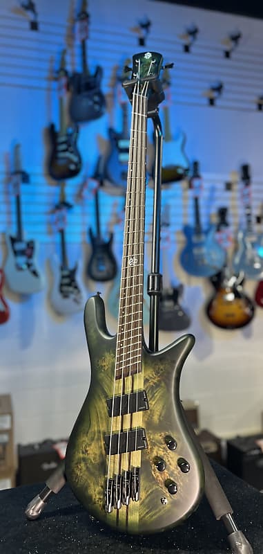 Spector NS Dimension 4 Bass Guitar - Haunted Moss Matte Auth Deal Free Shipping! 605 GET PLEK’D!