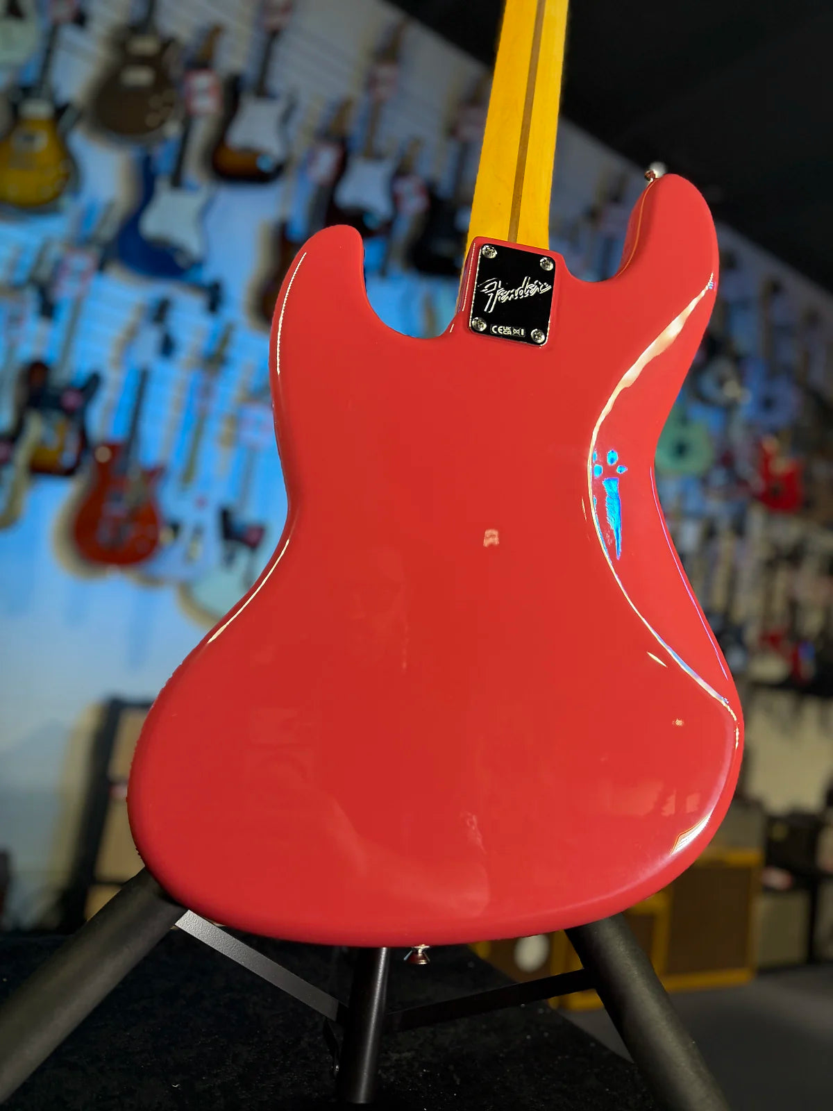 Fender American Professional Classic Jazz Bass - Faded Dakota Red Maple Fingerboard GET PLEK'D! 036