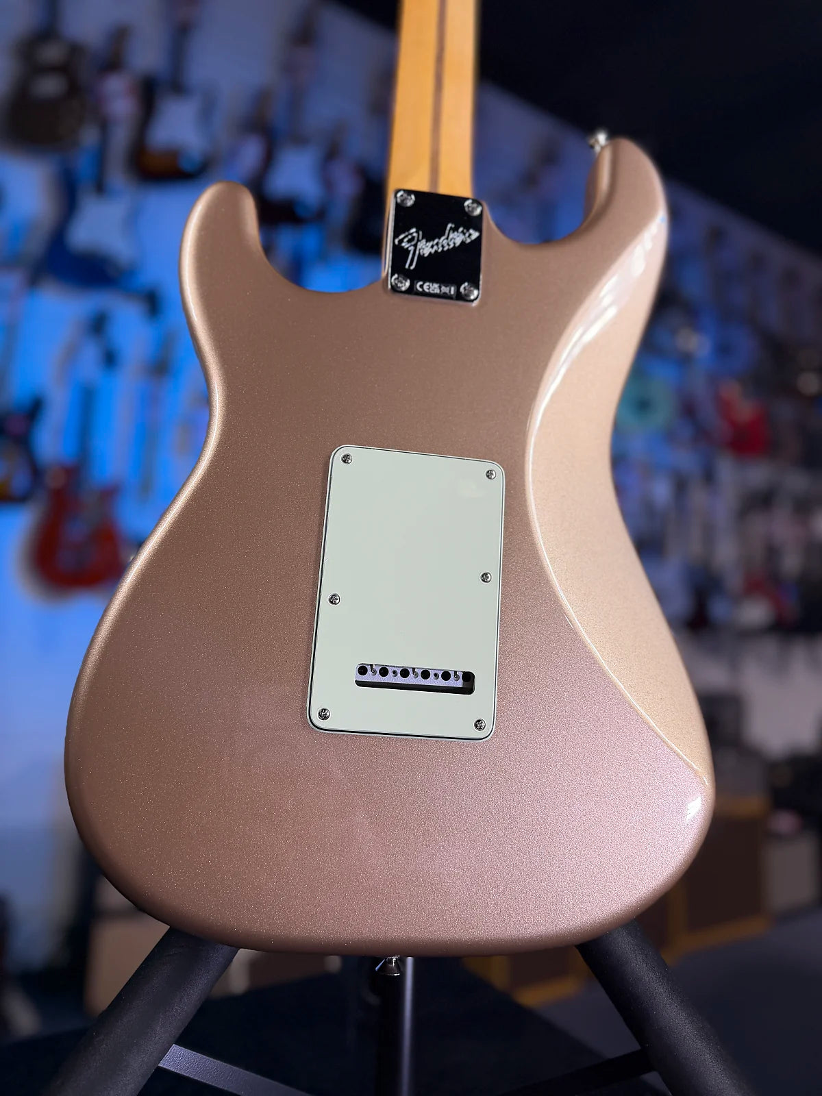 Fender American Professional Classic Stratocaster Electric Guitar - Faded Firemist Gold GET PLEK'D! 849
