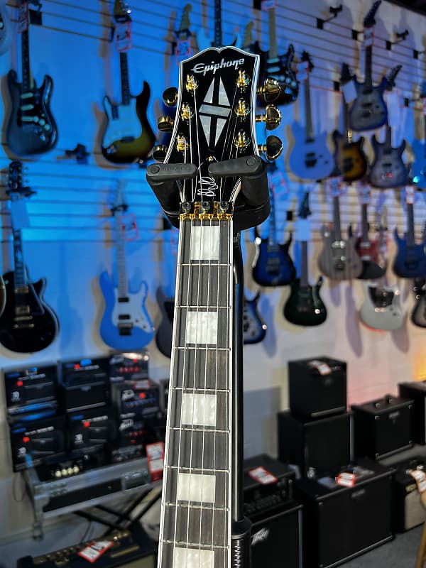 Epiphone Alex Lifeson Les Paul Custom Axcess Electric Guitar - Ruby GET PLEK'D! 440