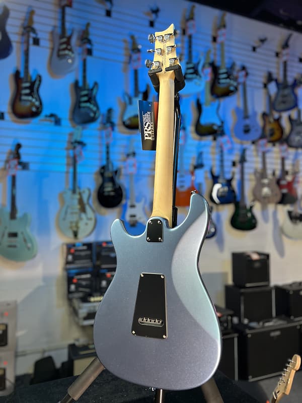 PRS SE NF 3 Electric Guitar - Ice Blue Metallic with Maple Fingerboard, Signature Dealer, Get Plekd! 927