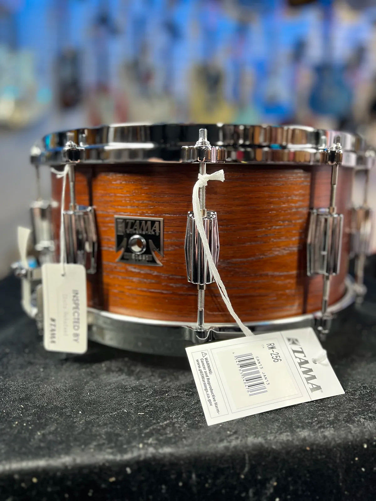 Tama 50th Limited Mastercraft Superstar Rosewood Snare Drum 14x6.5, RW256, Auth Dealer, Free Ship, Made In Japan