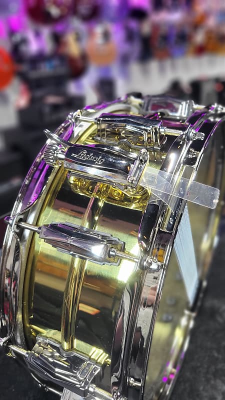 Ludwig "Super Brass" Snare Drum - 5 x 14 in. Aluminum Snare Drum / Authorized Dealer / Free Shipping