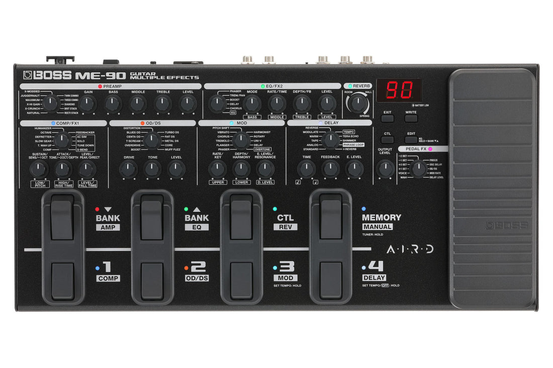 Boss ME-90 Guitar Multi-effects Pedal