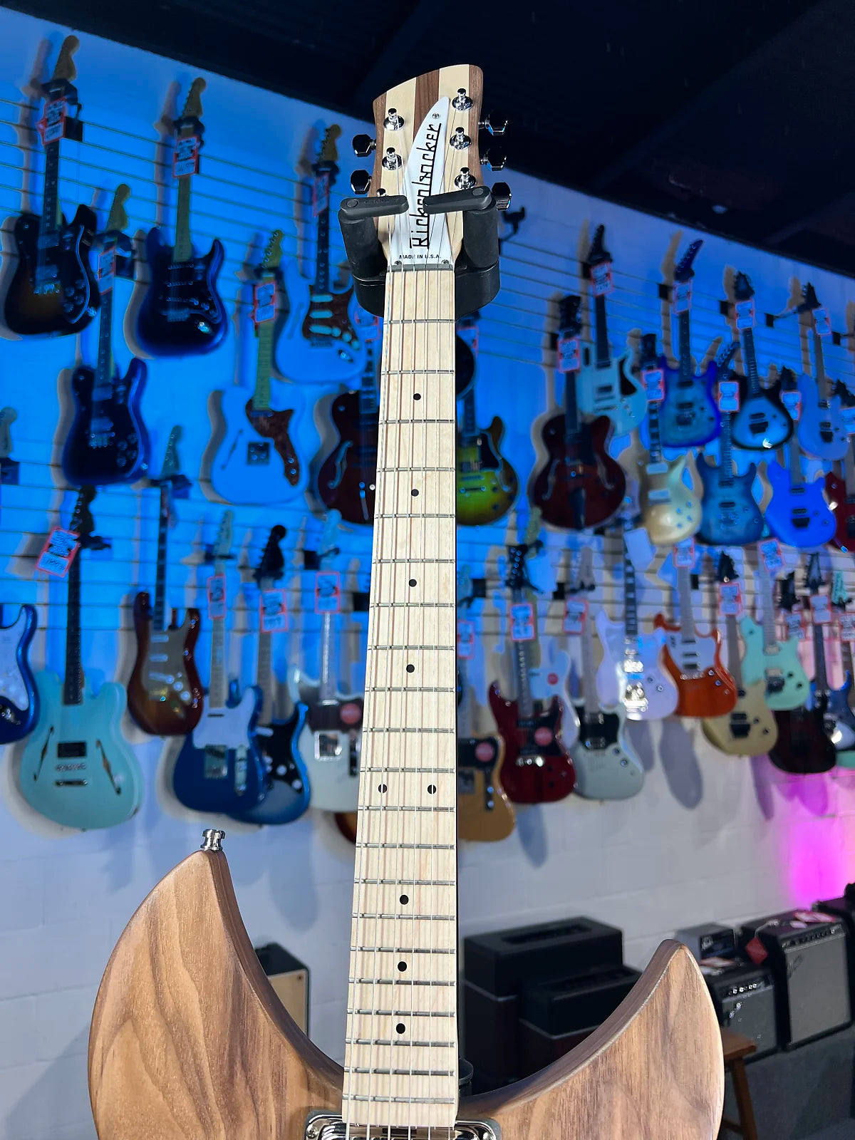New 2025 Rickenbacker 330 Walnut Guitar w/ Ric OHSCase, Free Ship 756 AthDlr