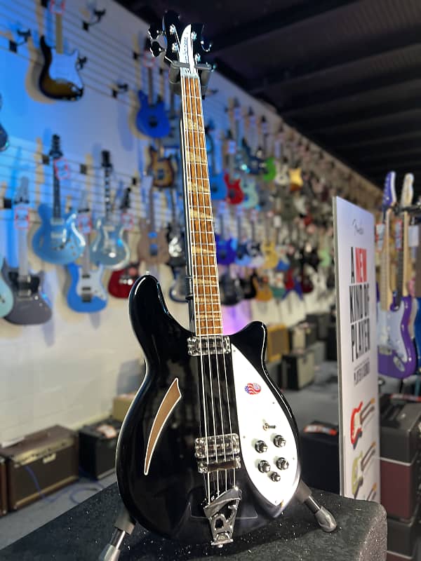 Rickenbacker 4005V 2024 - Jetglo w RIC Vintage Style Case, Auth Dealer, Free Ship 705