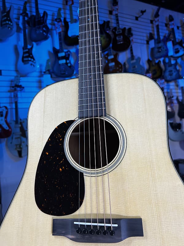 Martin D-18 Left-handed Acoustic Guitar - Natural Auth Deal Free Shipping! 571 GET PLEK’D!
