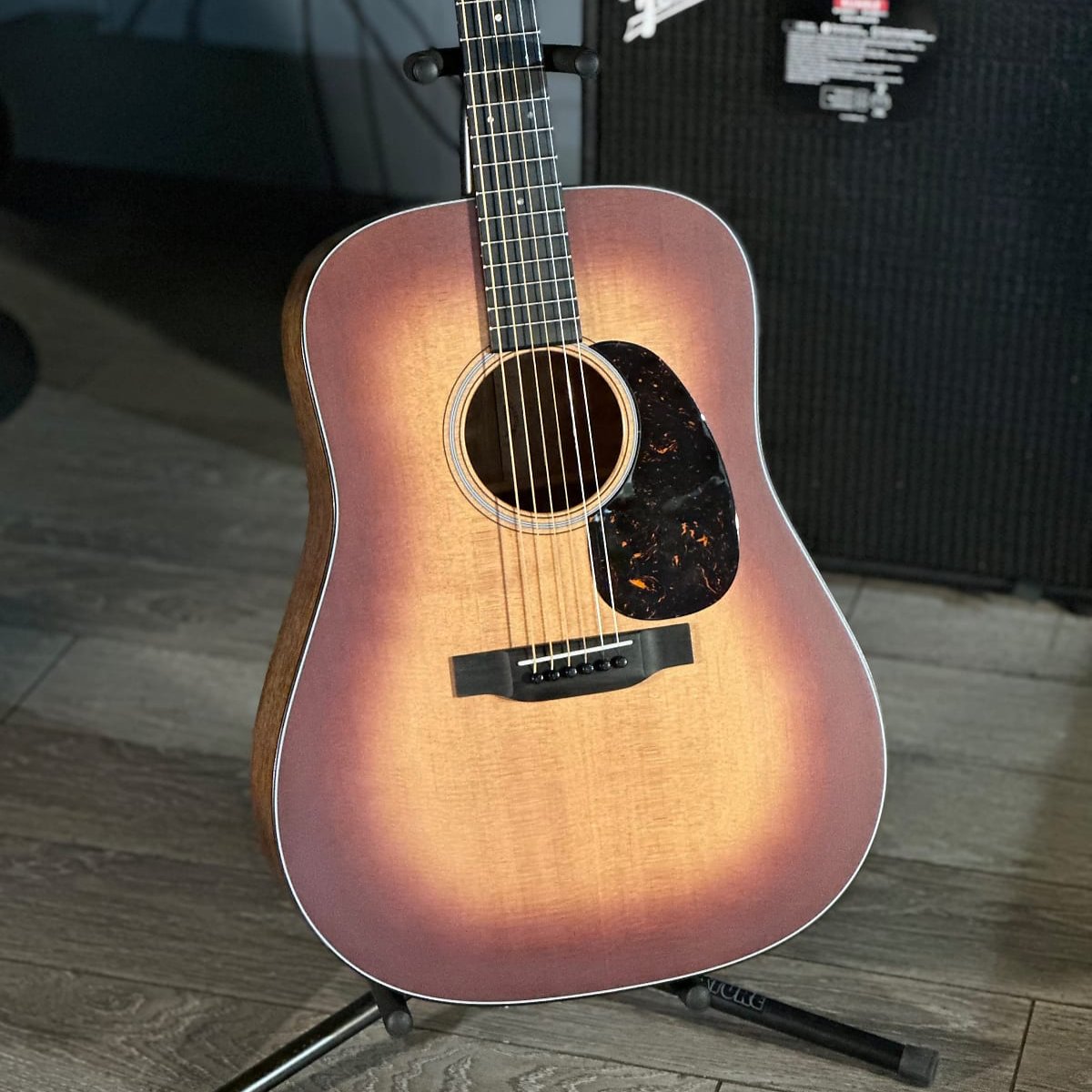D-18 Satin Acoustic Guitar - Amberburst #805