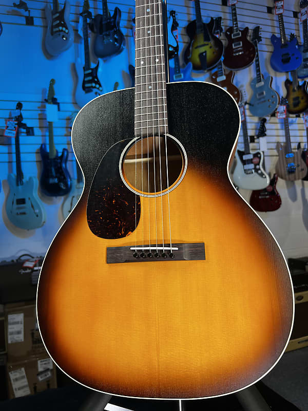 Martin 000-17 Acoustic Guitar - Whiskey Sunset Burst Left Handed GET PLEK'D! 545