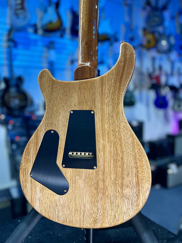 PRS Wood Library Custom 24 Quilt, Natural, Brazilian Rosewood w Paisley PRS Hardcase, Free Ship, 662