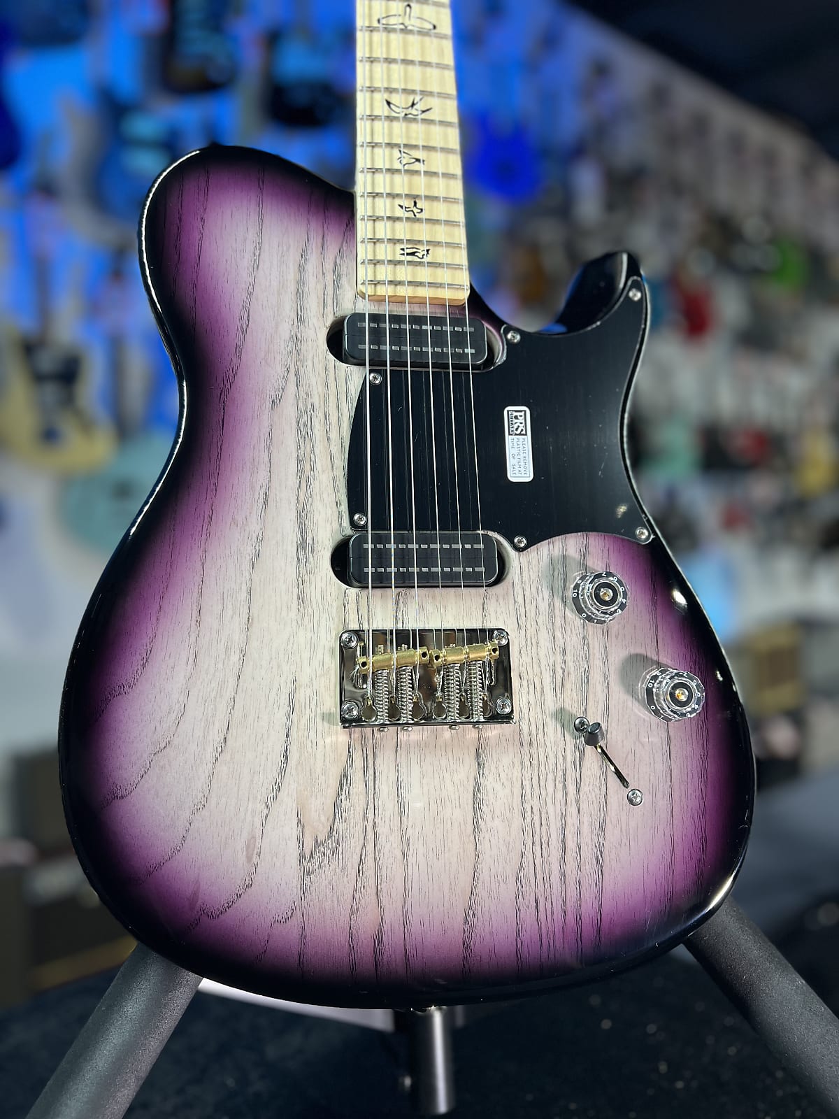 PRS NF 53 Electric Guitar Custom Color - Mulberry w/ PRS Soft Case, Signature Dealer, Get Plekd 074