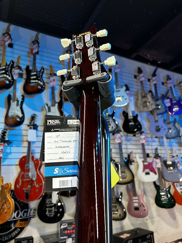 PRS S2 McCarty 594 Thinline Electric Guitar - McCarty Tobacco Sunburst Authorized Dealer Free Shipping! 099 GET PLEK’D!