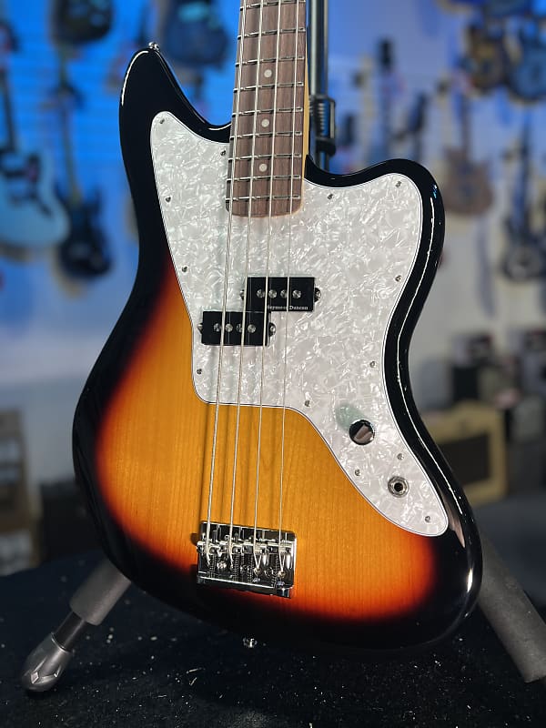 Fender Mark Hoppus Jaguar Bass - 3-color Sunburst with Rosewood Fingerboard, Gig Bag, Free Plek, IN STOCK, Limited 610