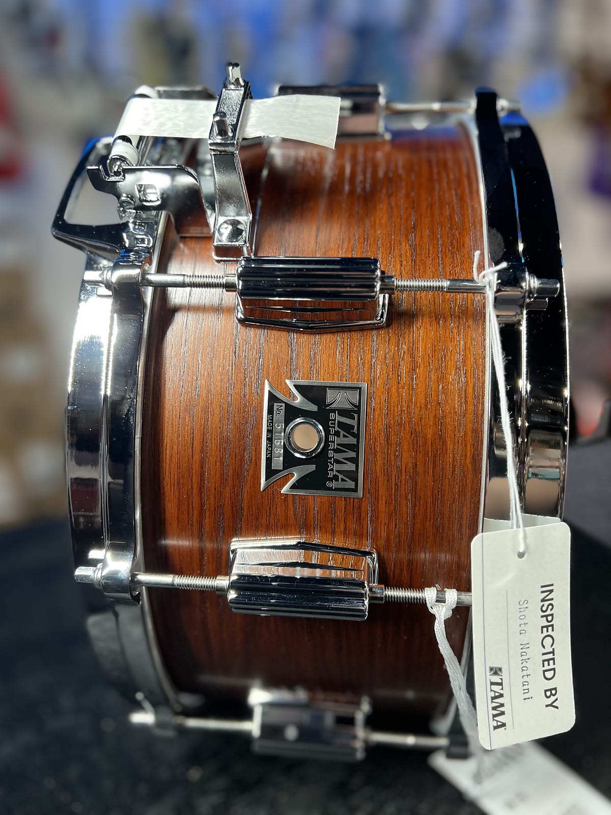Tama 50th Limited Mastercraft Superstar Rosewood Snare Drum 14x6.5, RW256, Auth Dealer, Free Ship, Made In Japan