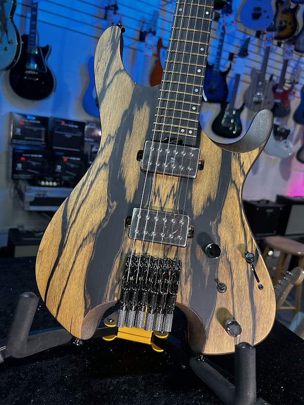 Ibanez Q52 Standard Electric Guitar - Pale Moon Ebony Natural Flat GET PLEK'D! 027