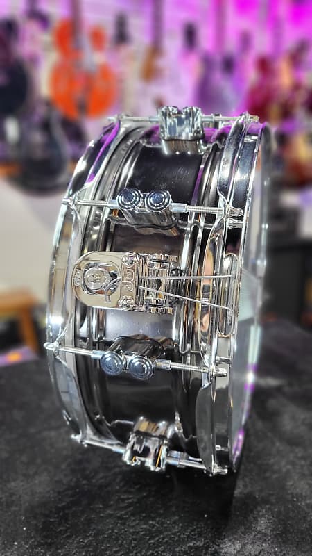 PDP Concept Series Black Nickel over Steel Snare with Chrome Hardware 5.5X14in. Auth Deal Free Ship!