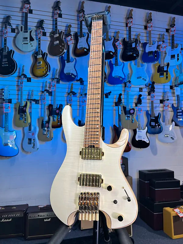 Ibanez Q52FMG Electric Guitar - Natural Low Gloss w Gig Bag, Get Plek'd Free! 760