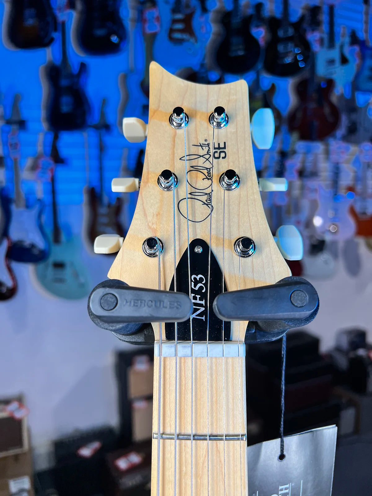 PRS SE NF53 2025 - Pearl White with PRS S2 Gig Bag, Get Plek'd 671