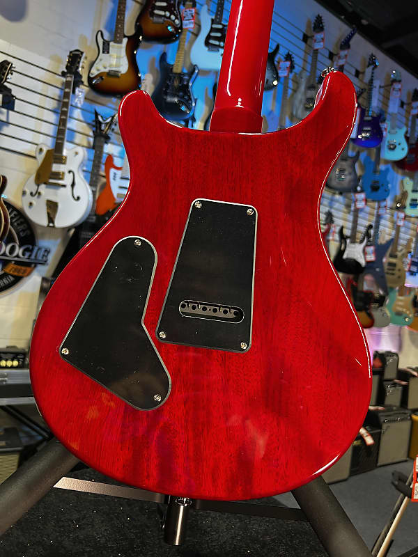 PRS SE Custom 24 Electric Guitar - Ruby Auth Deal Free Ship! 835