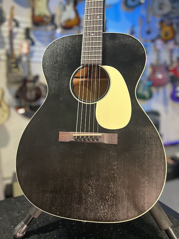 Martin 00017E Acoustic/Electric Guitar - Black Smoke, Authorized Dealer Free Shipping! 156 GET PLEK’D!