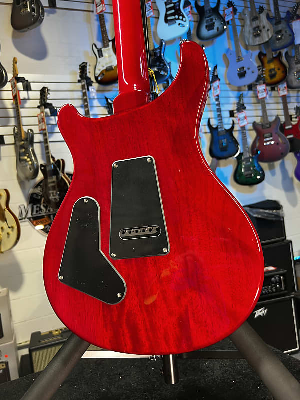 PRS SE Custom 24 Electric Guitar - Ruby Auth Deal Free Ship! 835