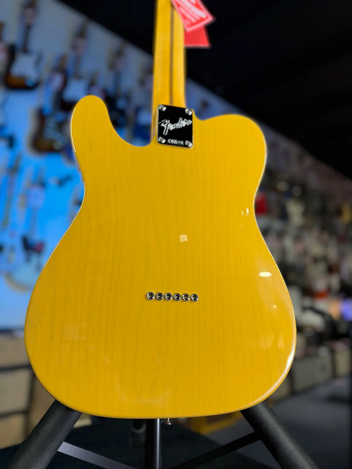 Fender American Professional Classic Hotshot Telecaster Electric Guitar - Butterscotch Blonde GET PLEK'D! 100
