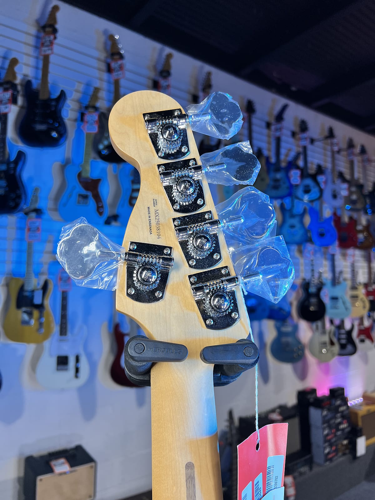 Fender Player II Modified Active Jazz Bass V - Olympic Pearl, Maple Fingerboard 104 GET PLEK’D!