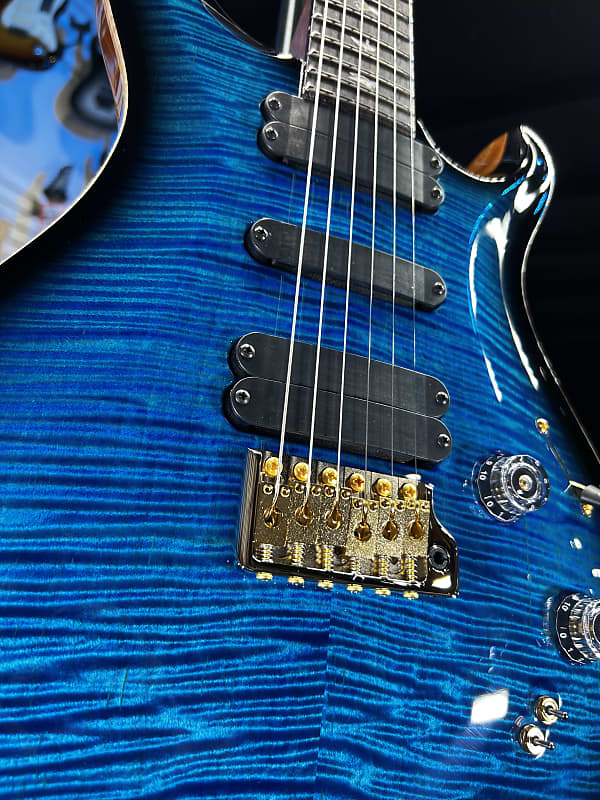 PRS 509, Artist Top, Custom Color River Blue Smokeburst Auth Dealer Free Shipping! 937 GET PLEK�D!