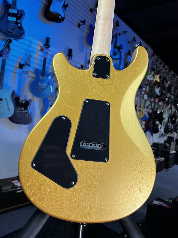PRS SE CE24 Standard Satin Metallic Gold GET PLEK'D! 541
