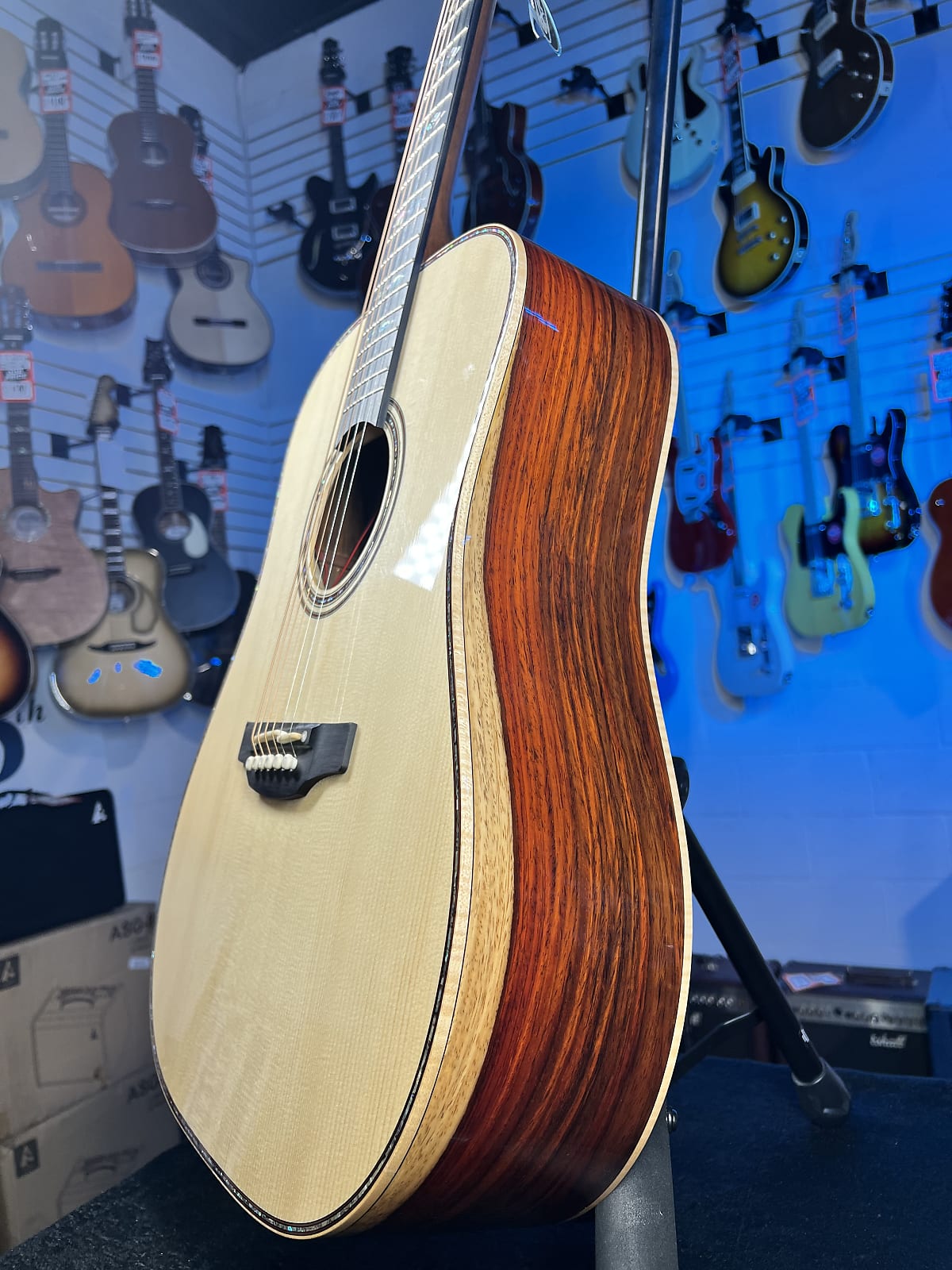 USED Takamine Custom Shop SG-CPD-AC1 Solid Adirondack Spruce / Cocobolo Guitar, with Case