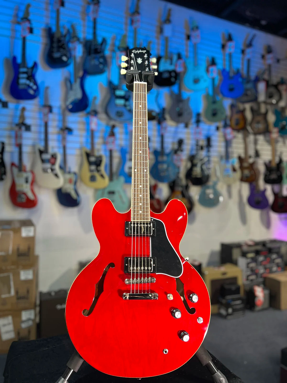 Epiphone ES-335 Semi-hollowbody Electric Guitar - Cherry Auth Deal Free Ship! 420 GET PLEK’D!