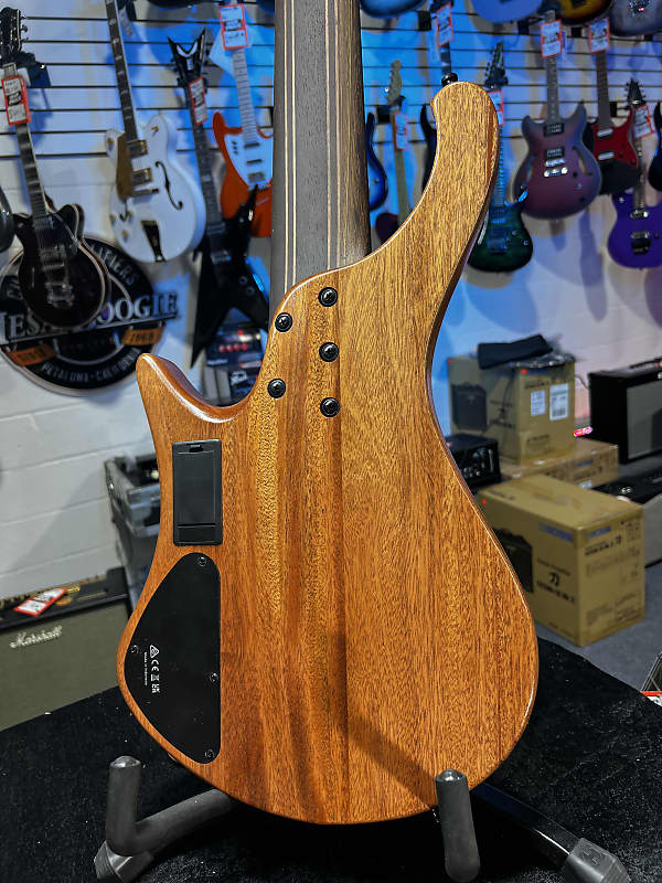 Ibanez EHB Ergonomic Headless 6-string Multi-scale Antique Brown Stained Low Gloss Auth Dealer! 744 GET PLEK’D!