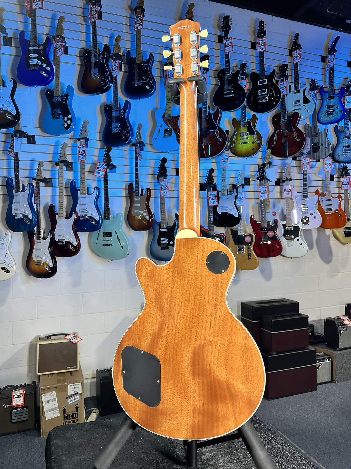 Eastman SB54/TV Limited Edition - Vintage Gold w/ OHSC, Get Plek'd! 056