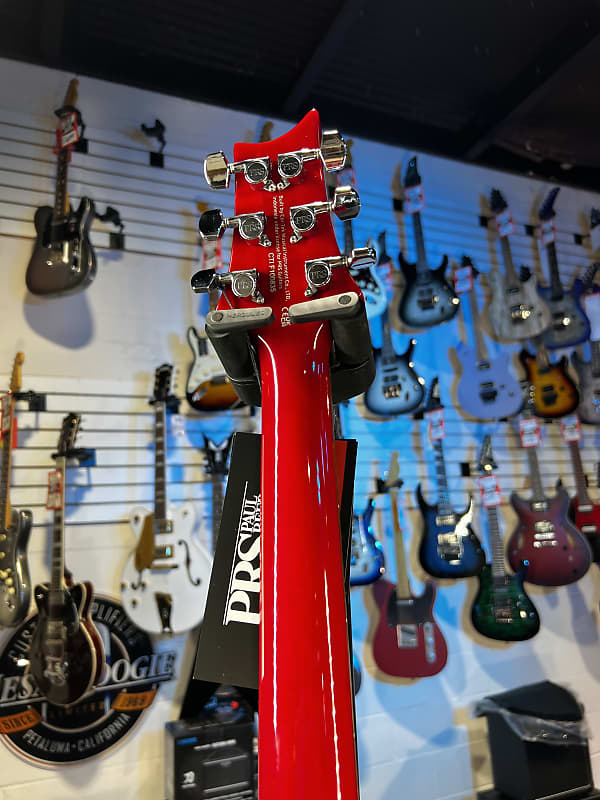 PRS SE Custom 24 Electric Guitar - Ruby Auth Deal Free Ship! 835