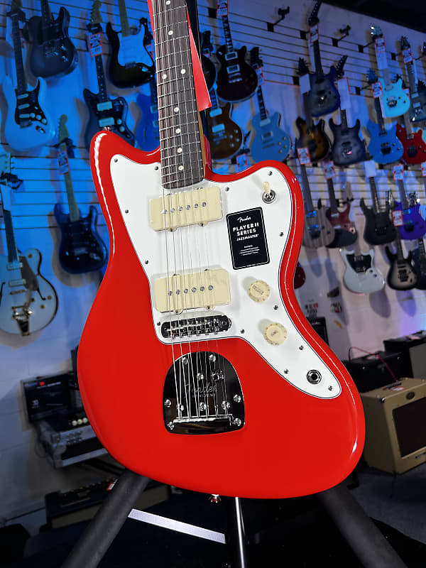 Fender Player II Jazzmaster Electric Guitar - Coral Red Auth Deal Free Ship! 064