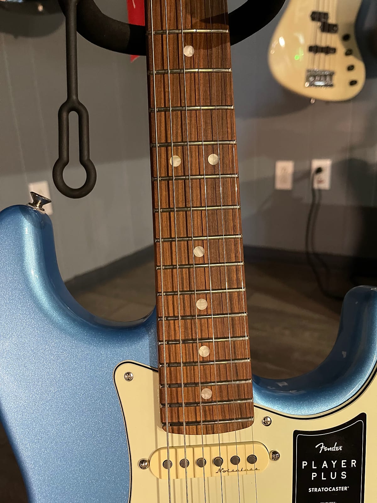 2021 Fender Player Plus Stratocaster Electric Guitar, Opal Spark W/ Pau Ferro Fretboard #964