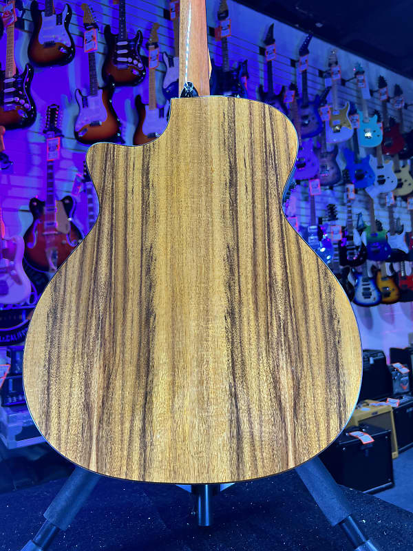 Luna Vineyard Koa Bevel Acoustic-electric Guitar - Natural Gloss Auth Deal Free Ship! 131 GET PLEK’D!
